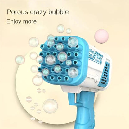 2-In-1 Rocket Bubble Gun