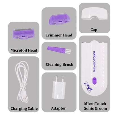 Yes Finishing Touch Laser Hair Remover – 2 in 1 Electric Trimmer & Hair Removal Machine