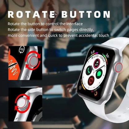 I9 Pro Max Smartwatch Series 9 Smart Watch 1.77 Inches Full Size Screen Bluetooth Calling Sports Mood For IOS and Android For Men and Women