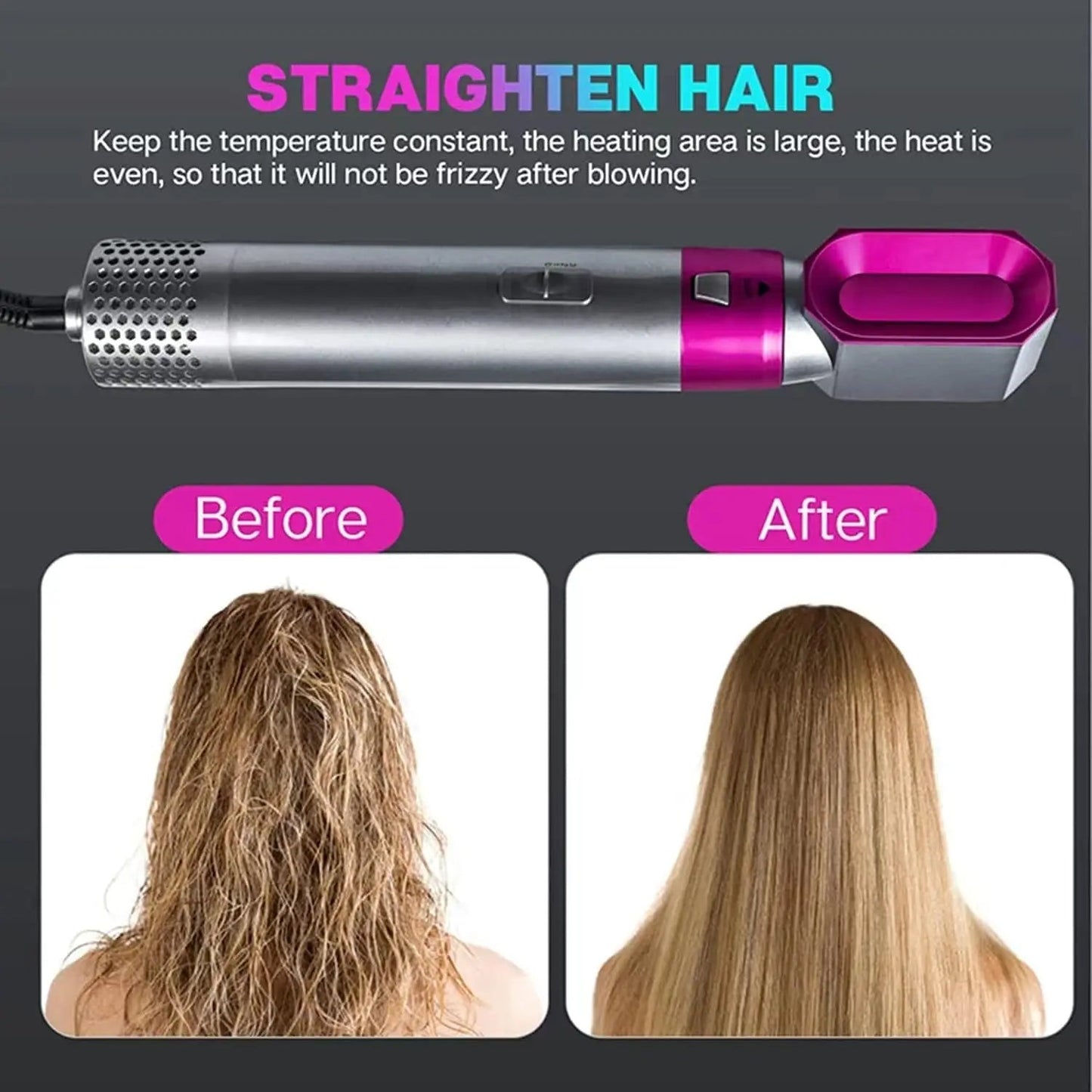 5 in 1 Multifunctional Hair Dryer - Hair Dryer Brush