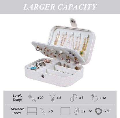 Double Layer Travel Jewelry Organizer