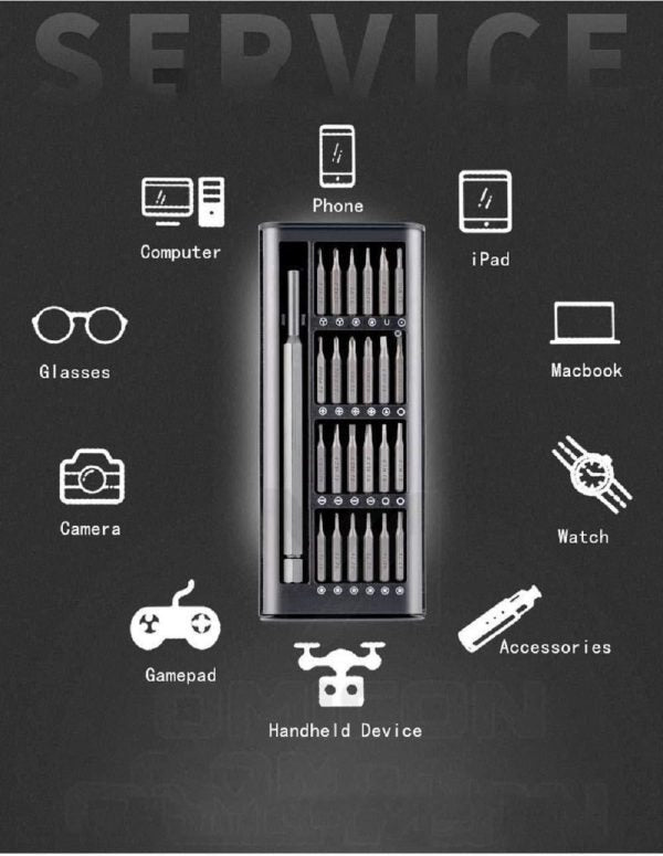 24 in 1 Precision Mini Magnetic Screwdriver Set