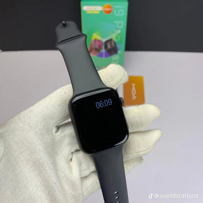 I9 Pro Max Smartwatch Series 9 Smart Watch 1.77 Inches Full Size Screen Bluetooth Calling Sports Mood For IOS and Android For Men and Women