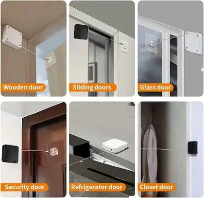 Punch-Free Automatic Sensor Door Closer